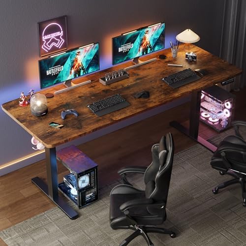 Monomi 79" Large Electric Standing Desk,Height Adjustable for Two-Person - Image 3