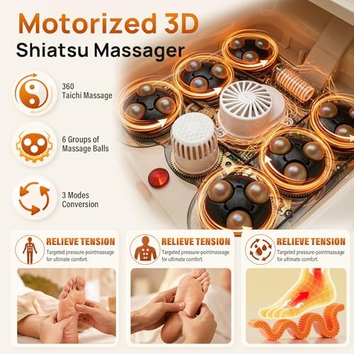 Collapsible Foot Spa Foot Soaking Tub Foot Spa Bath Massager with Heat - Image 4