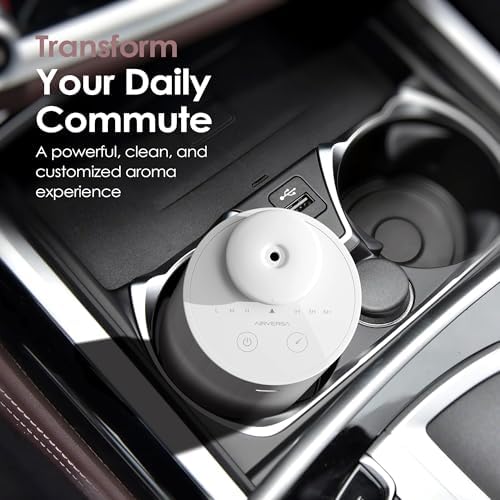 Airversa AN6 Waterless Diffuser for Essential Oil for Home, Room, White - Image 4