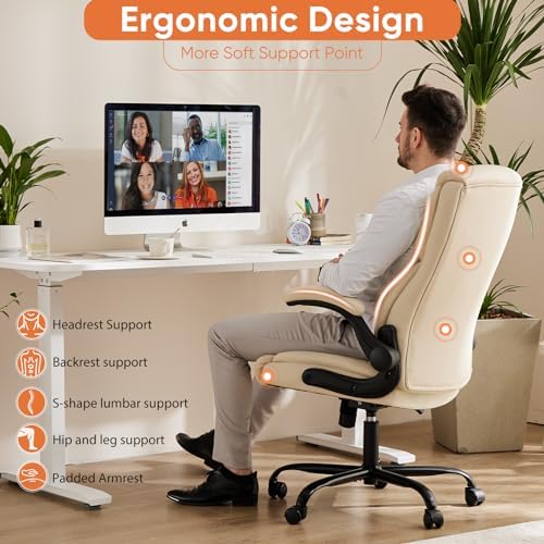 Sweetcrispy Heavy Duty Office Chair, Gaming Desk Chair 2 Pack - Image 6