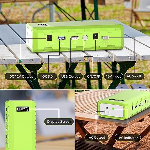 Portable Power Station with AC Outlet 120V, 24000mAh Laptop Charger Bank - Image 5