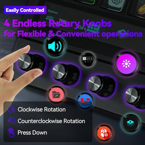Mirabox Stream Dock - Steam Deck Controller for PC Mac, N4E - Image 4