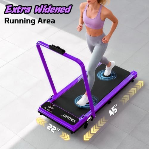 Walking Pad Treadmill for Home, Incline Walking Pad with Handle Bar - Image 4
