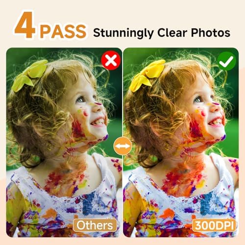HPRT CP4100 4x6 Photo Printer, Desktop Instant Picture Printer, Wi-Fi Print - Image 5