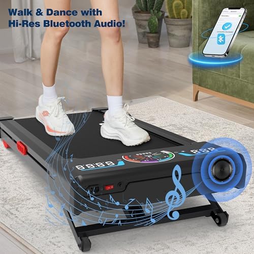 Walking Pad Treadmill 12% Auto Incline, Under Desk Treadmill - Image 4