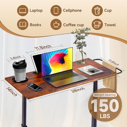 VTORY Adjustable Height Standing Desk for Walking Pad Treadmill，for Cycling - Image 2