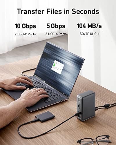 Anker Laptop Docking Station, 13-in-1 USB C Docking Station, Triple Display - Image 6