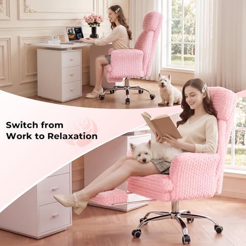 Big and Tall Office Chair, Flip Armrests for Pets & Cross Legged Sitting - Image 3