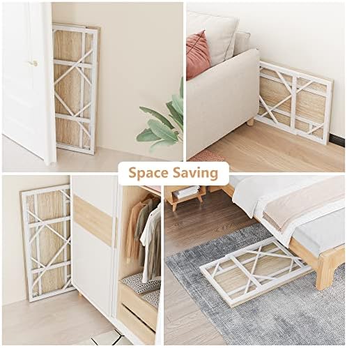Elephance Folding Desk Writing Computer Desk for Home Office No-Assembly - Image 6