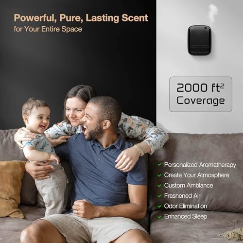 Airversa ANW Smart Waterless Diffuser Starter Kit for Room, Black - Image 3