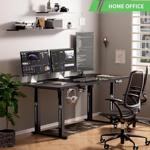 X-Win 71" Electric Standing Desk, 4-Leg Height Adjustable Gaming Desk - Image 4