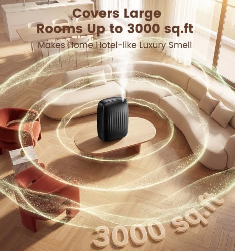 Ziweo Waterless Essential Oil Diffuser 2 x 100mL Hotel Scent Oil, 3000sq.ft - Image 6