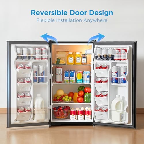 Midea 3.3 Cu.ft Compact Fridge, Energy Star Certified, Low Noise for Office - Image 6