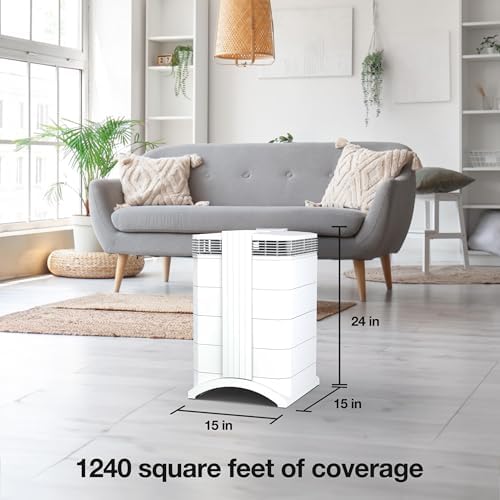 IQAir HealthPro Compact XE Air Purifier HyperHEPA WiFi 1240 sq ft - Image 3