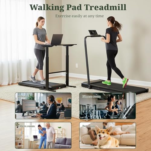Walking Pad Under Desk, 3 in 1 Portable Treadmills for Home Small Space - Image 4