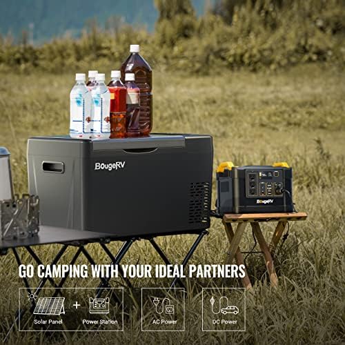 BougeRV 12v refrigerator 23 Quart, -8℉~50℉ Portable Freezer for Car, Black - Image 5