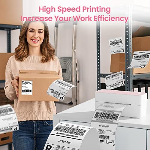 Phomemo Bluetooth Thermal Label Printer, 241BT Label Printer & 20Pcs Labels - Image 6