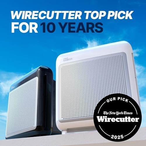 COWAY Air Purifiers for Home Up to 1,748 ft², HEPA Filter for Smoke, Allergies, Pet Dander, Odor, Air Quality Monitor, Auto & Eco Mode, Timer, Filter Indicator, 3yr Warranty, Airmega 200M White - Image 3