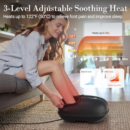 CuPiLo Foot Massager with Heat for Plantar Fasciitis, FSA Eligible HSA - Image 4