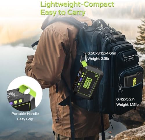 MARBERO Solar Powered Generator 88Wh, 120W Surge with 25W Solar Panel Kit - Image 5