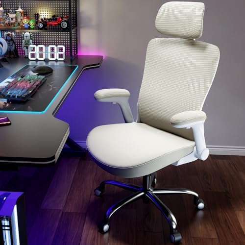 Ergonomic Office Chair:Home Office Desk Chairs with Headrest Lumbar Support - Image 2