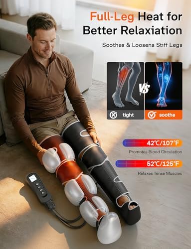 ALLJOY Leg Massager for Circulation and Pain Relief FSA,Gifts for Men Women - Image 3