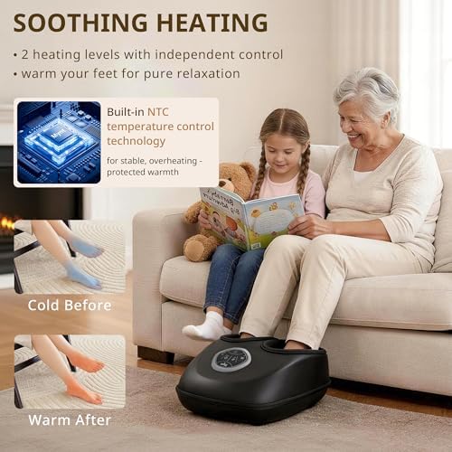Mynt Shiatsu Foot Massager with Heat FSA Eligible HSA 2026 Upgraded - Image 4
