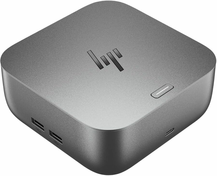 HP Thunderbolt 4 Ultra 280W G6 Dock - for Notebook, Desktop PC - Charging Capability - 330 W - Thunderbolt 4-4 Displays Supported - 8 x USB Ports - 5 x USB Type-A Ports - Type-A - 5 -C - -C - 1 RJ-4 - Image 7