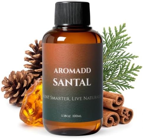 Aromadd Santal Diffuser Oil Inspired by Luxury Hotel Scent, 100 mL by Aromadd
