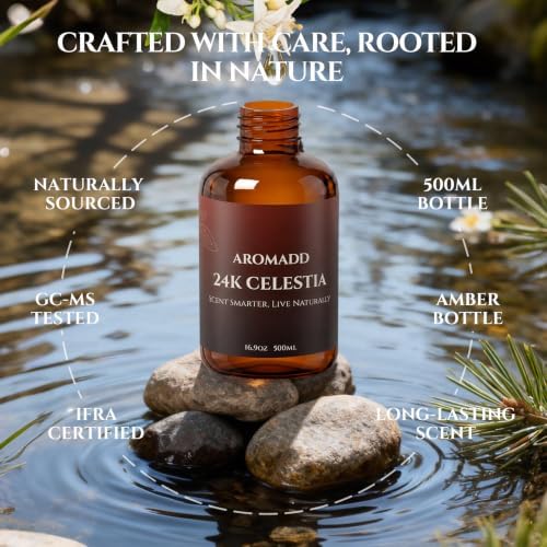 AROMADD 24K Celestia Diffuser Oil Inspired by W Hotel Luxury Scent, 500 mL - Image 3