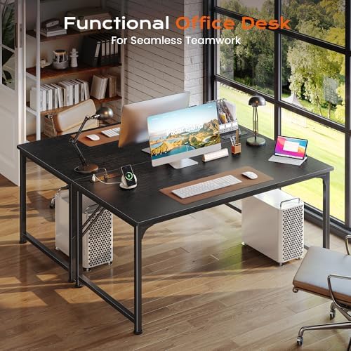 PRAISUN 47 X 24 Inch Deeper Desk with Power Outlets - Image 7