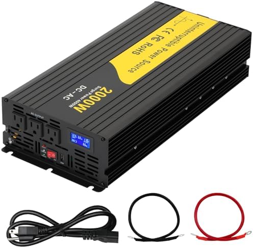 2000W Primary Sump Pump Backup System, Basment Protection Backup Inverter by MiumoonBabyGates
