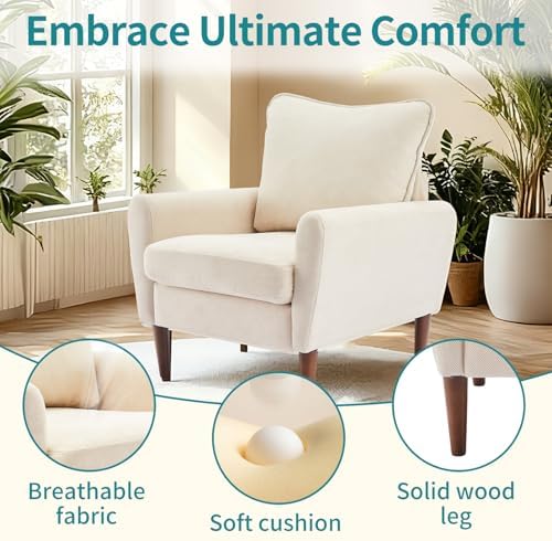 OLIXIS Comfy Accent Chair for Living Room Bedroom and Waiting Room - Image 3