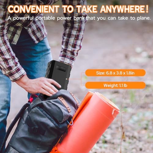 Portable Power Station with AC Outlet 120V, 24000mAh Laptop Charger Bank - Image 5