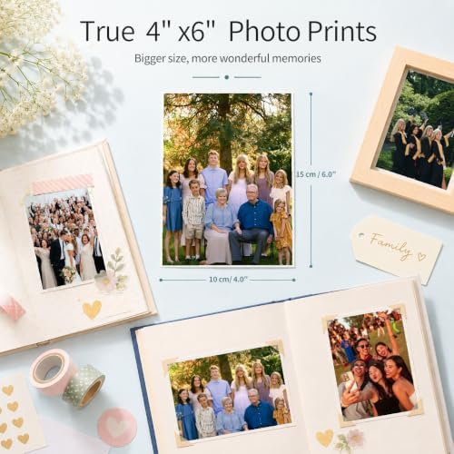 YOTON Photo Printer, Picture Printer with 54 Sheets (4"x6") & 1 Ink Ribbon - Image 4