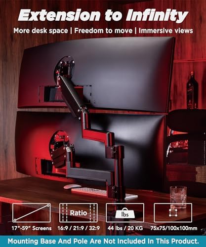 ULTRARM Heavy Duty Extension Arm Accessory for MA20P-S Do Not Use Alone - Image 3