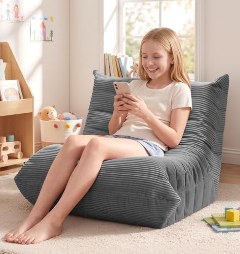Hobestluk Medium Bean Bag Chairs Lounge Floor Chair BeanBag Couch Togo Sofa by YourHomeDeservesMore