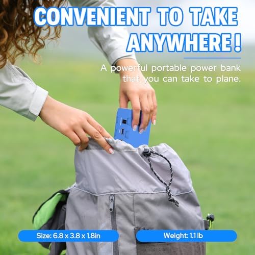 Portable Power Station with AC Outlet 120V, 24000mAh Laptop Charger Bank - Image 5