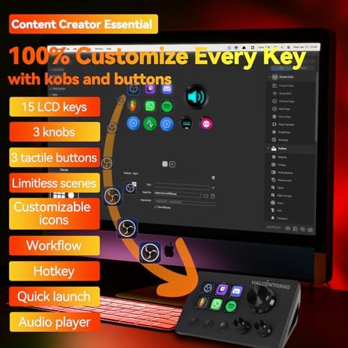 Stream Dock - Mirabox Steam Deck for PC Mac (N3E) - Image 2