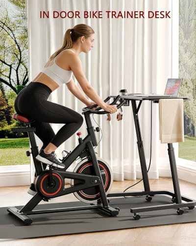 Adjustable Height Standing Desk for Walking Pad, Treadmill Desk with Wheels - Image 6