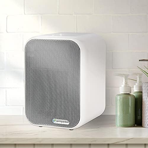 GermGuardian 4-In-1 Tabletop HEPA Air Purifier for Home with HEPA PURE Air Filter, UV-C Light & Odor Reduction, Zero Ozone Verified, AC4175W, White - Image 6