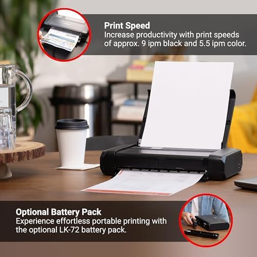 Canon PIXMA TR150 Wireless Portable Printer - Image 4