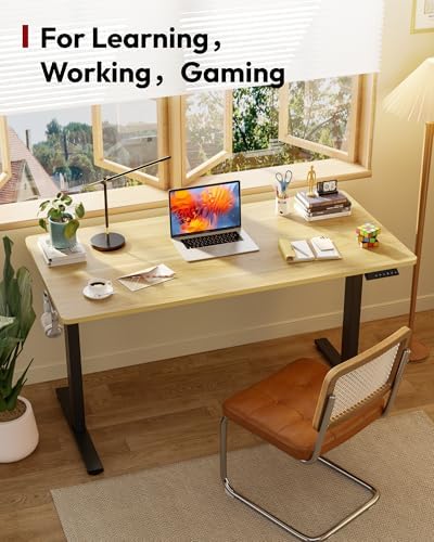 SANODESK One-Piece 1'' Thick Height Adjustable Standing Desk 60''x24'' - Image 3