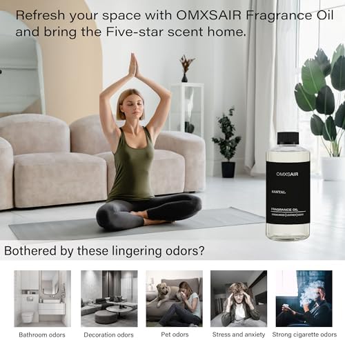 Santal-Inspired Diffuser Oil & Home Luxury Fragrance Scents - 500ml/16fl oz - Image 3