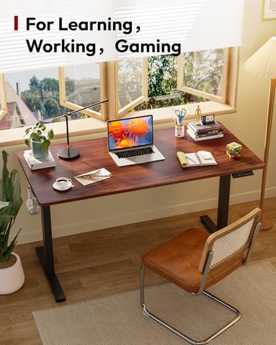 SANODESK One-Piece 1'' Thick Height Adjustable Standing Desk 55''x28'' - Image 3