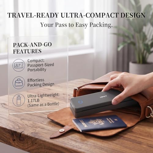HPRT Inkless Portable Thermal Printer,MT620,203 DPI,8.5 x 11 - Image 5