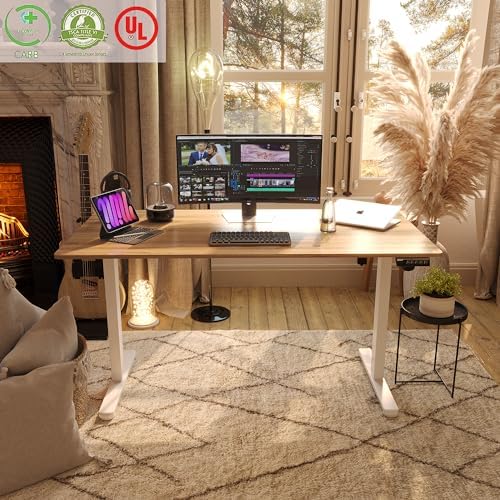 Monomi Electric Standing Desk 55"x24"Height Adjustable Sit Stand Desk - Image 6