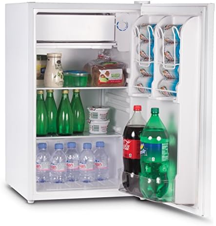 Commercial Cool CCR32W Compact Single Door Refrigerator and Freezer, 3.2 Cu. Ft. Mini Fridge, White - Image 2