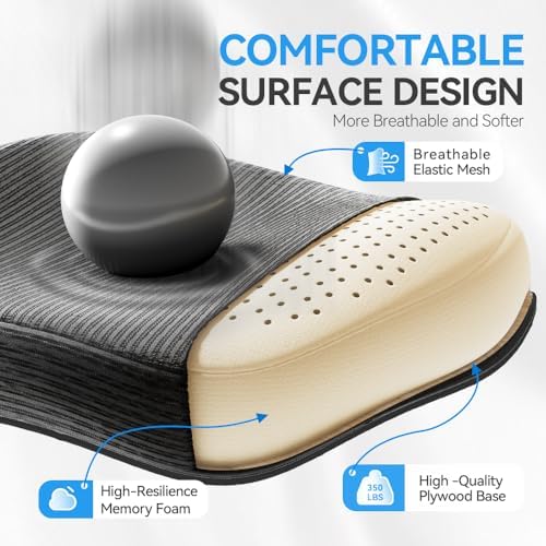 Ergonomic Office Chair, Mesh Home Office Desk Chairs with 3D Headrest - Image 6