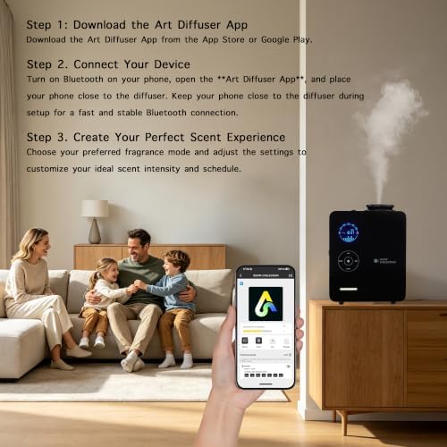 Waterless Scent Diffuser, Cold Air Diffuser for Large Rooms Up to 2000 SqFt - Image 4